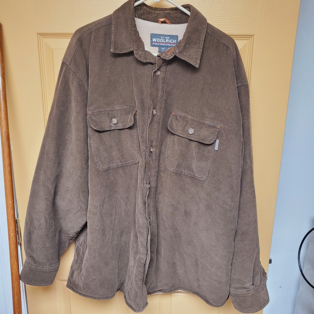 Woolrich men's Heavy Corduroy Shirt Jacket